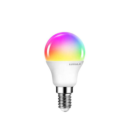 LED RGB+CCT Leuchtmittel, E14, 5W, 454lm, SMART, Tuya App steuerbar, Minibulb - Lichttechnik24.de