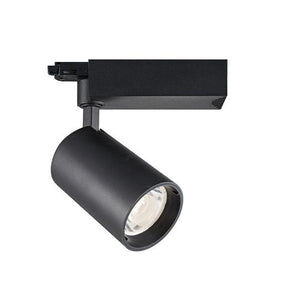 LED-Schienenleuchte, 3-Phasen, 35W, 24°, 3850 Lumen, schwarz.