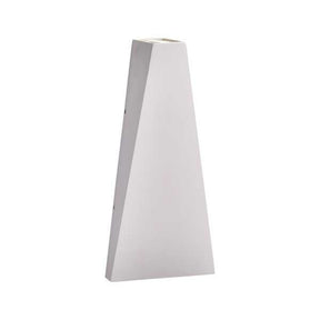 LED Wandleuchte, 6 W, 660 lm, 3000 K, IP54, grau.
