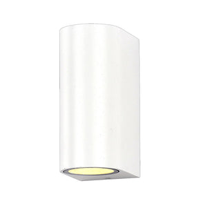 LED Wandleuchte, Aluminium, weiß, IP54, 2xGU10, AC220-240V.