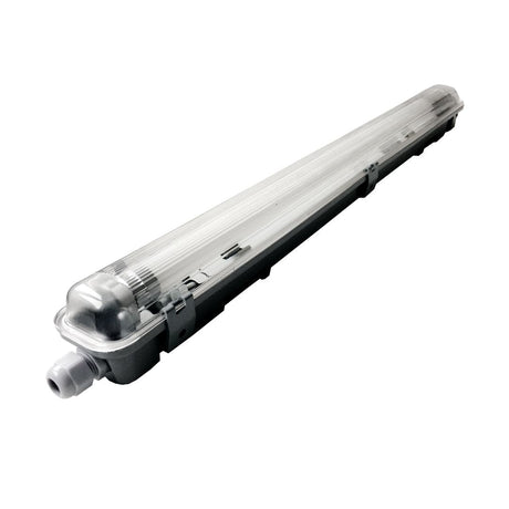 LED-Wannenleuchte, 9 W, 800 lm, 6000 K, 68,0 cm, IP65, 1 flammig.