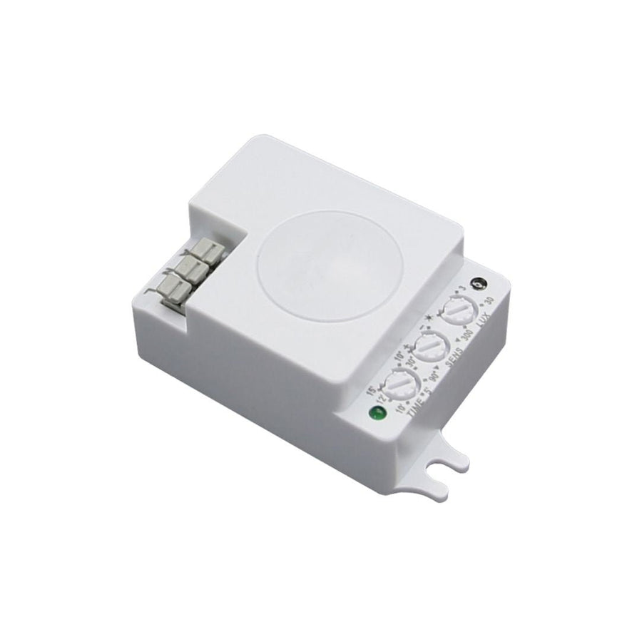 Oktaplex Ida 2er Set Decken-Bewegungsmelder flach | 360° 2 - 16m Hochfrequenz-Sensor 230V Präsenzmelder weiß mit Dämmerungssensor Oktaplex Ida 2er Set Decken-Bewegungsmelder flach | 360° 2 - 16m Hochfrequenz-Sensor 230V Präsenzmelder weiß mit Dämmerungssensor