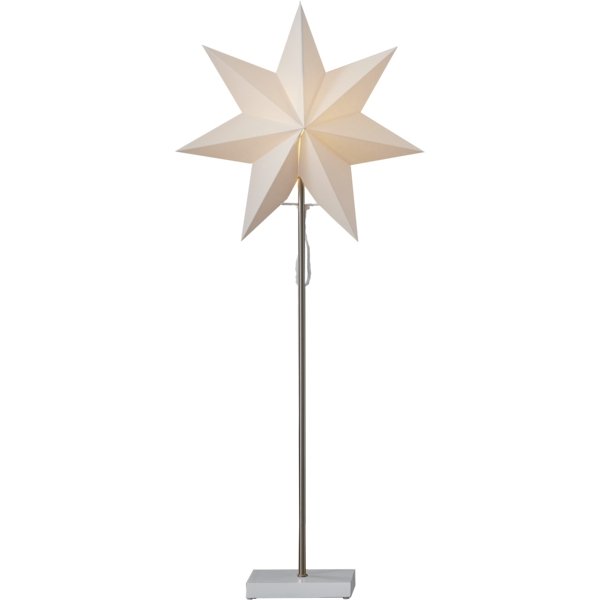 Stehender Weihnachtsstern fr den Innenbereich Stehender Weihnachtsstern  fr den InnenbereichDieser stehende Weihnachtsstern zaubert einen  weihnachtlichen Flair auf Ihre Fensterbnke. Mit einer Hhe von 80 cm ist  er der perfekte Blickfang.Features: fr den