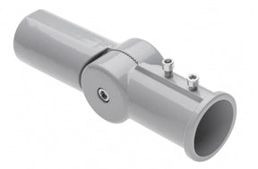 Straßenleuchtenhalterung Adapter, 60 mm, grau.