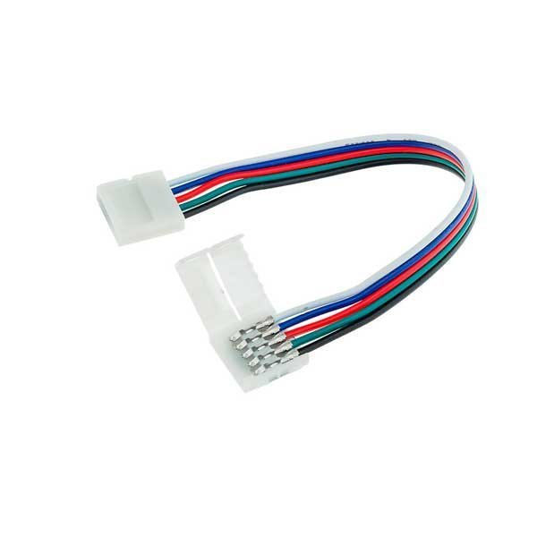 LED-Streifen Verbinder, T-förmig, 5 polig, für 10 mm RGB + einfarbige LED- Streifen geeignet –